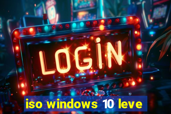 iso windows 10 leve